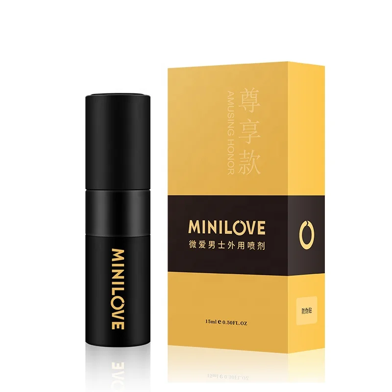 Minilove most strong delay spray lubricant oil for men sex shop