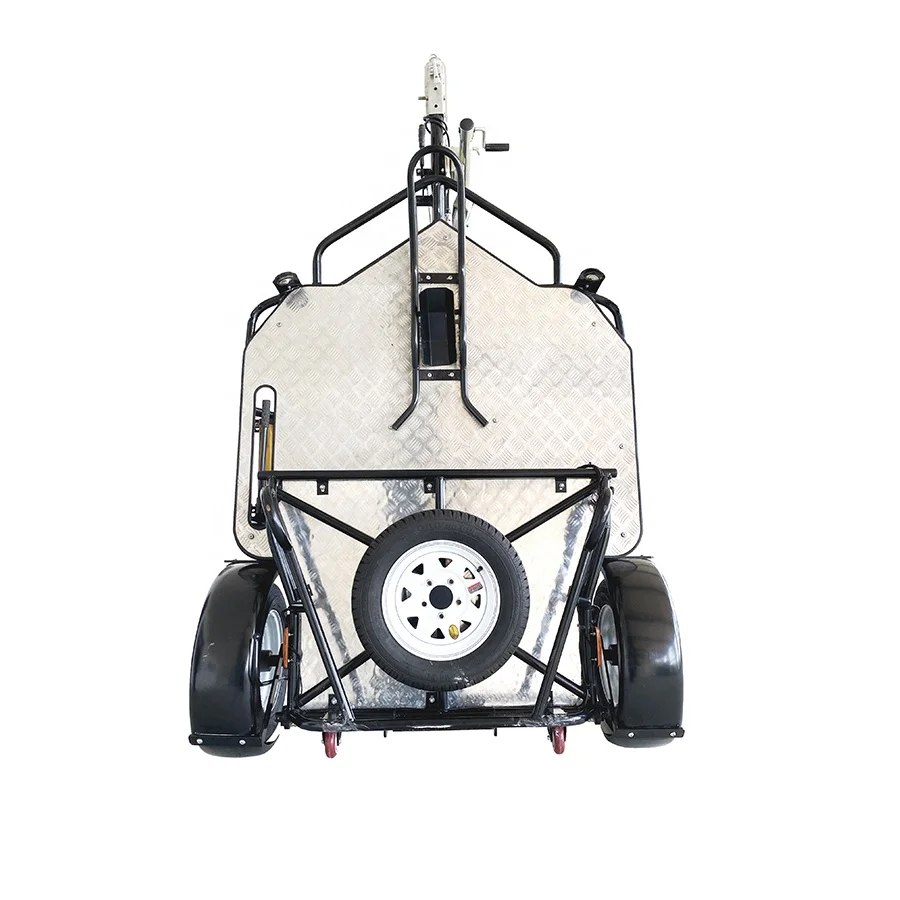 Motorcycle and ATV Trailer for Transporting Motorcycles and ATVs Durable and Convenient Trike Trailer