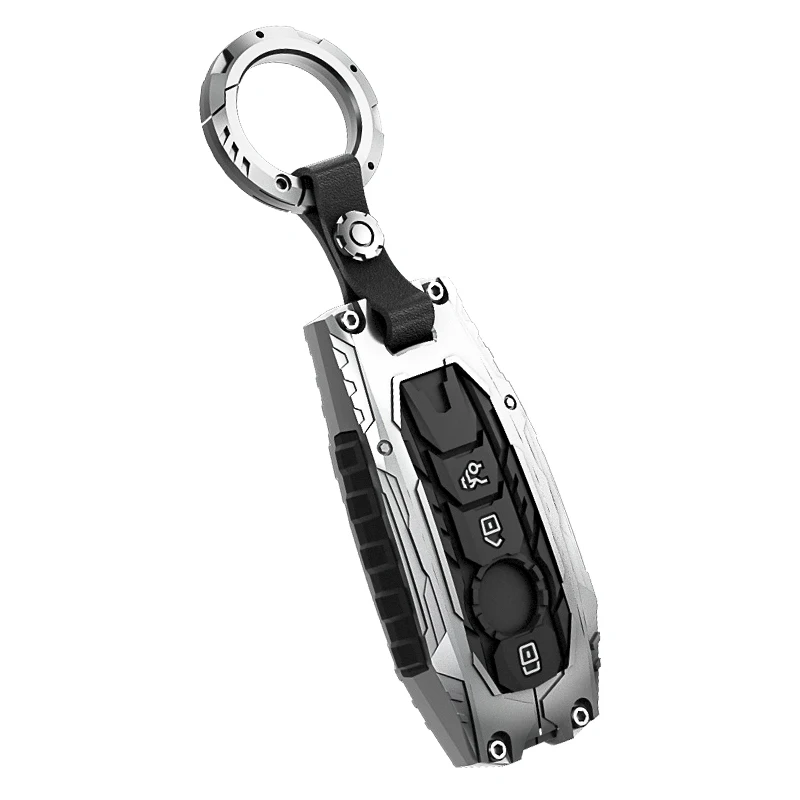 Fit for Mercedes Benz C-class S-class E-class AMG G63 GT coupe EQS 53 car key fob case cover housing with keyring