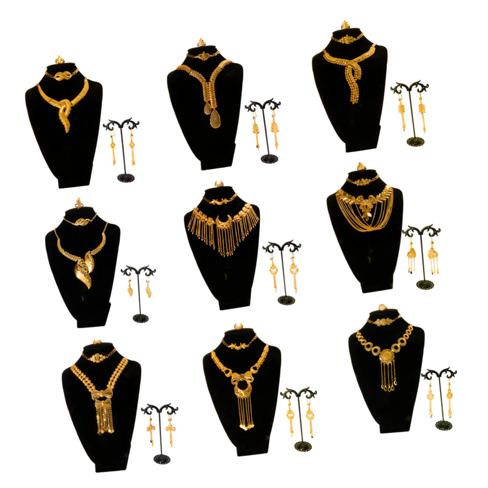 DAIHE новинка Лидер продаж индийские ювелирные изделия на Ближнем Востоке вечернее платье свадебные наборы