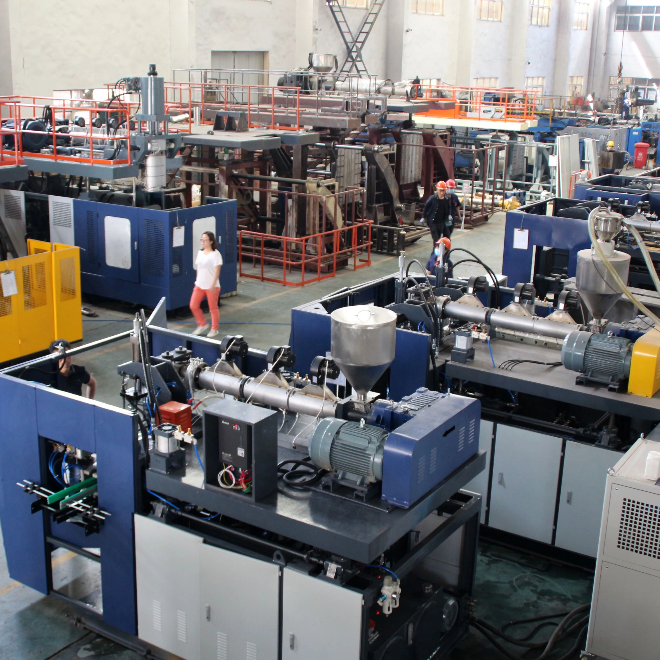 Hdpe plastic floating bridge dock blow molding machine plastic pontoon making machine