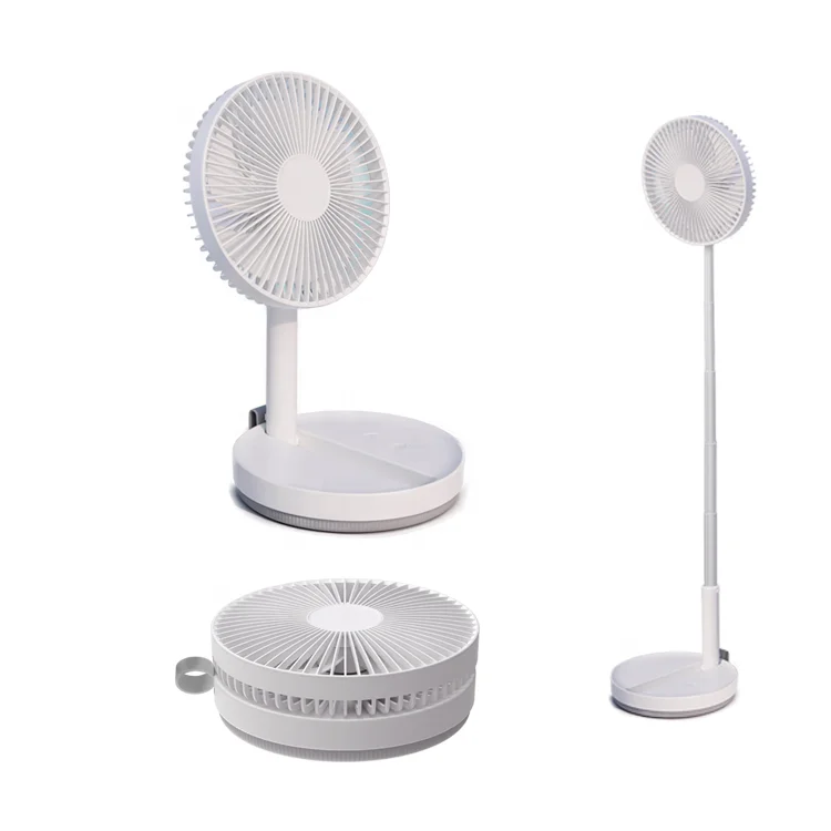 High quality Retractable base bracket fan and  foldable cooing fan ,  both desktop& floor use