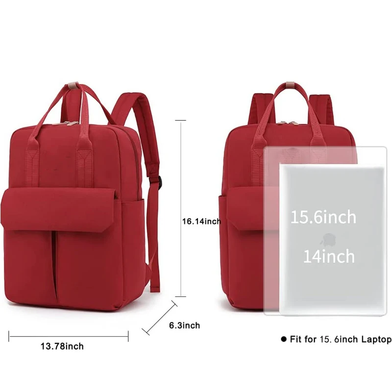 outdoor activities use red color oxford sports backpack bags for school
