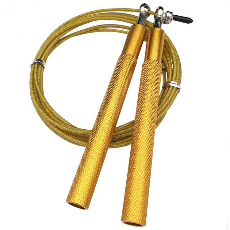 Adjustable Aluminium Speed Jump Rope with Slim Handles