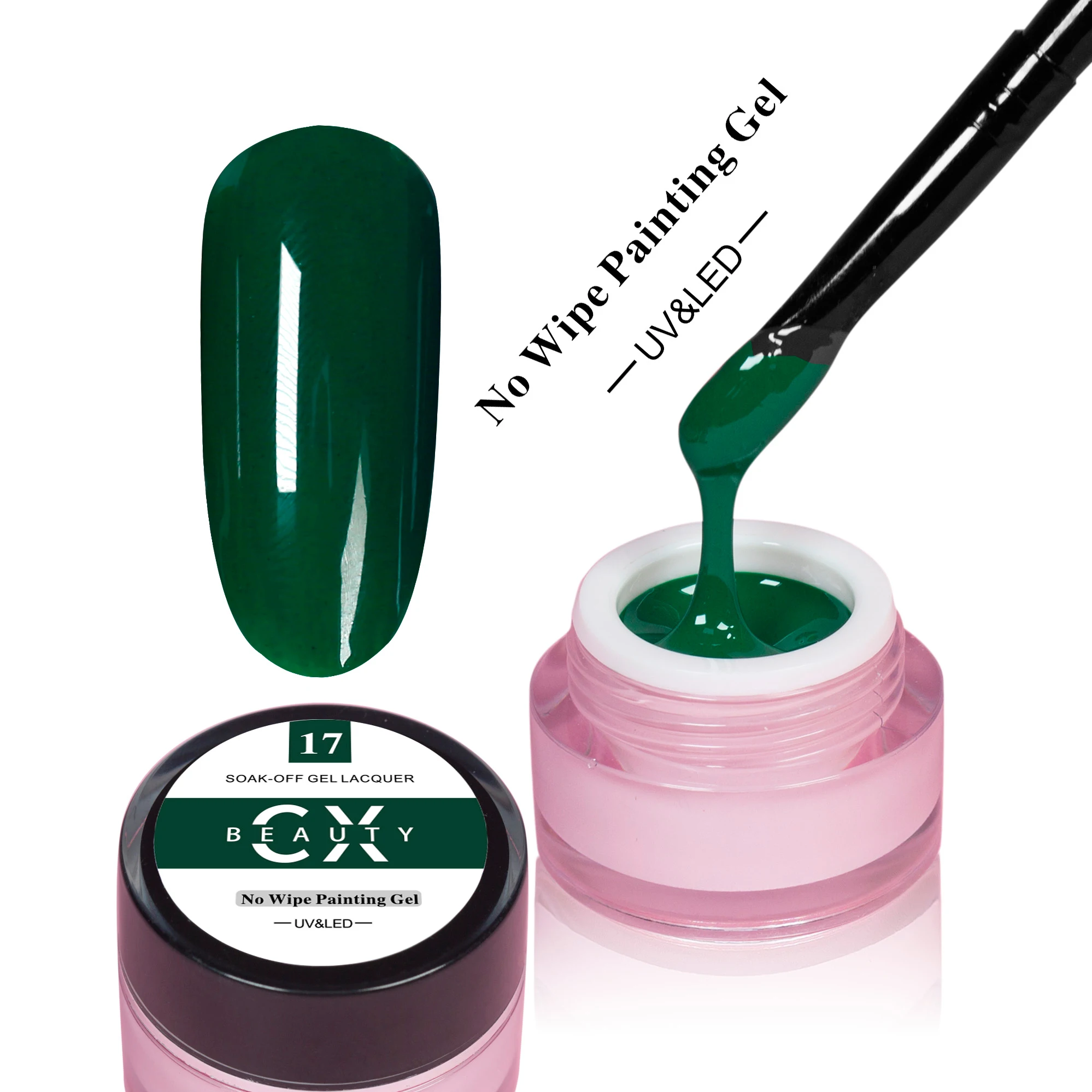 CX Beauty Color Painting Stamping Gel Professional Nail Art