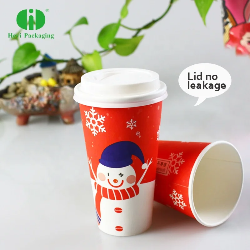 New Style Disposable Paper Cup Decoration Supplies For Drinking Water And Brewing Coffee double wall paper cup