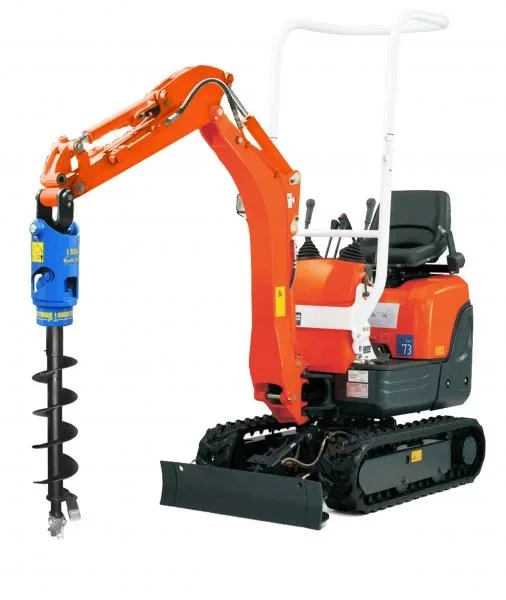 RAY ATTACHMENTS Earth Auger Drill Post Hole Digger For Excavator
