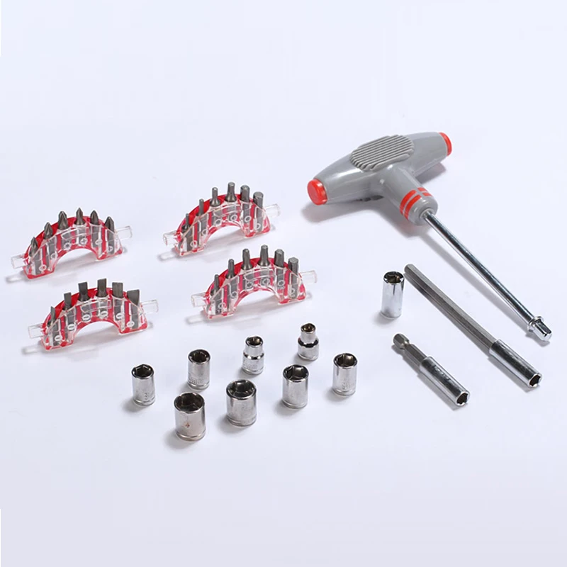 
complete mini mechanics furniture mover tool set cordless furniture mover tool sets household mechanic swaging drill bit tools 