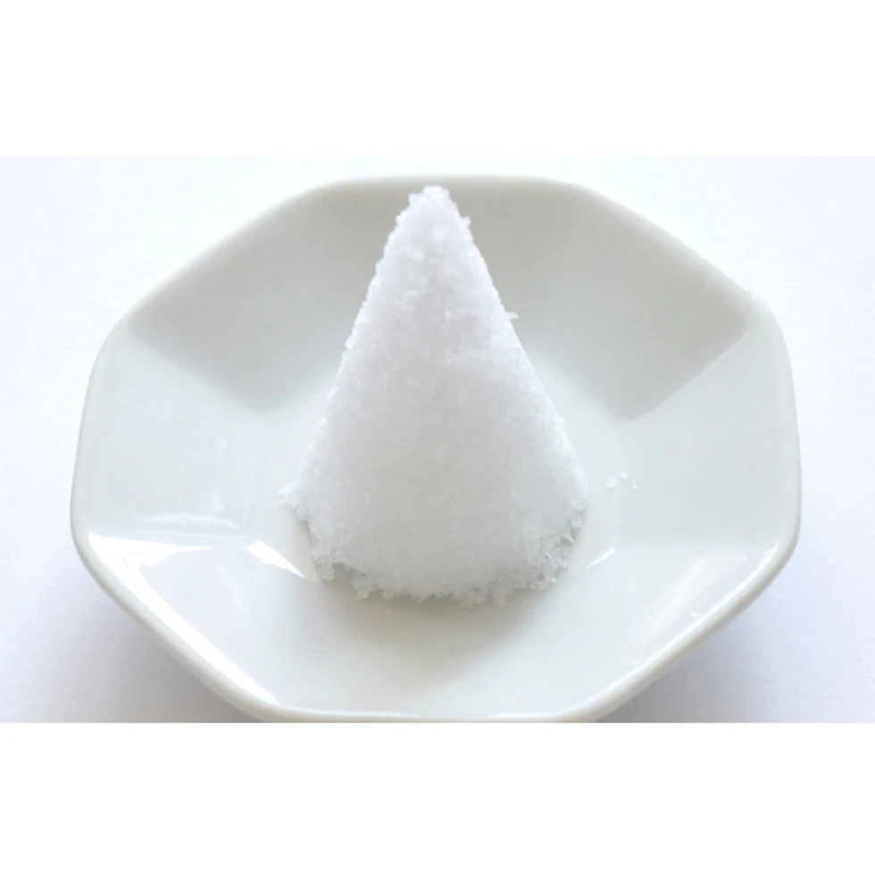 Японская кошерная мелкая морская пищевая соль для празднования бокового урожая