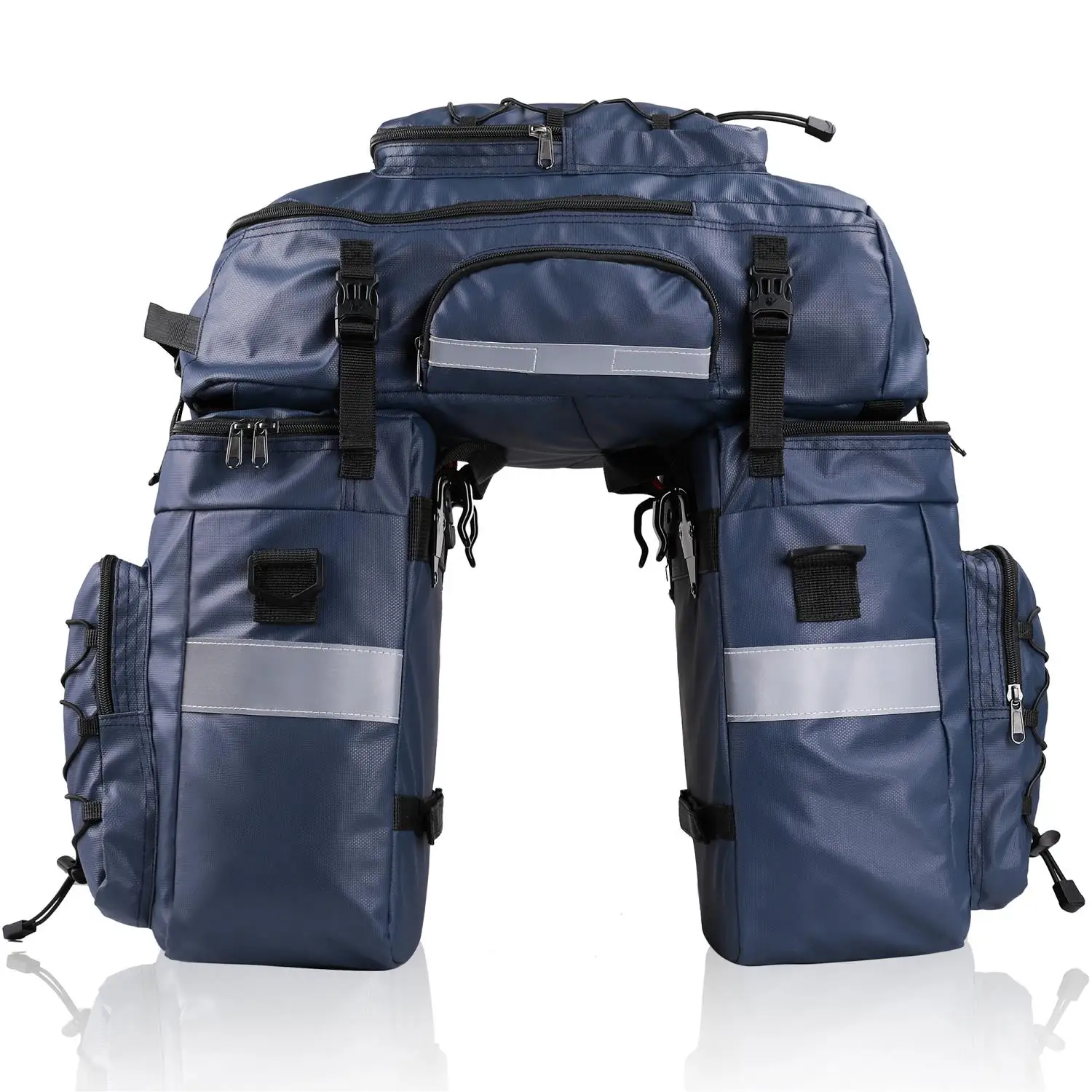 Upgrade Bike Bag Bike Pannier Rear Set for Cargo Rack Saddle Bag Packing Laptop Pannier Rack Bag