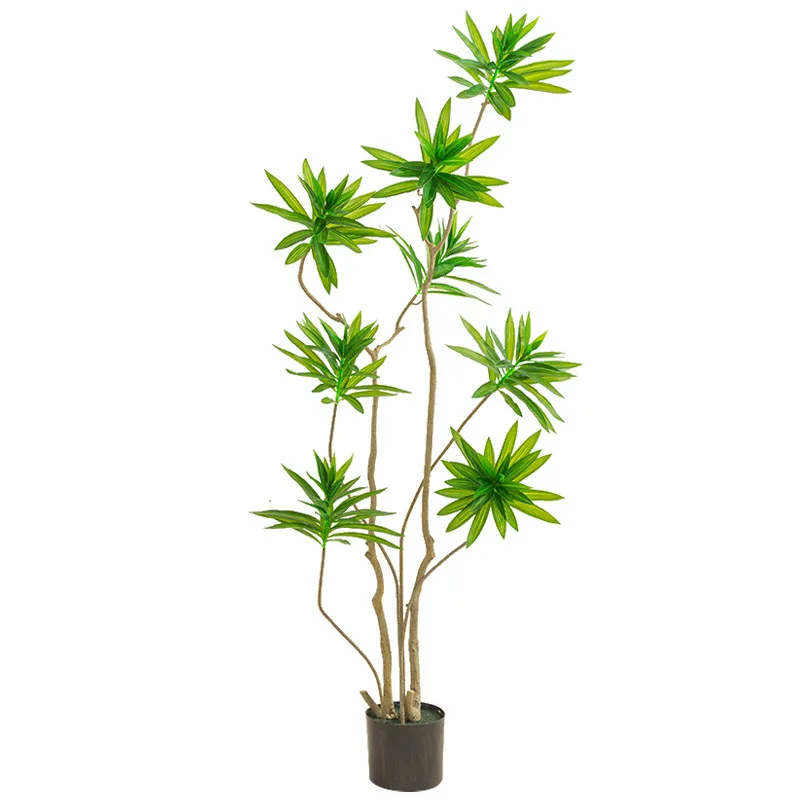 High Quality Hot Selling Wholesale Ins Style Artificial Plant Lily Bamboo for Home Living Room Shopping Mall Decoration