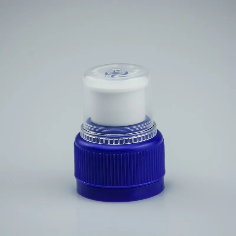 Factory OEM Custom Factory Wholesale 28/410 Plastic Bottle Push Pull Closure Cap For Soft Drink