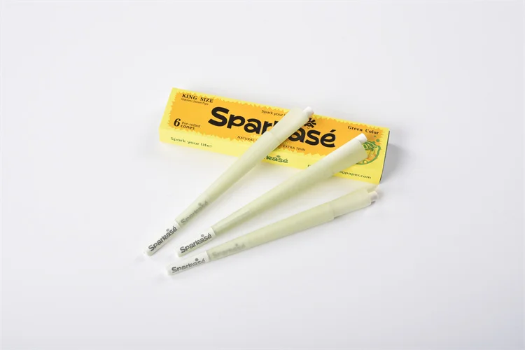 Hot Selling Empty Cigarette Paper With Paper Filter Lemon Flavour Packaging For Cigarettes Rolling Paper