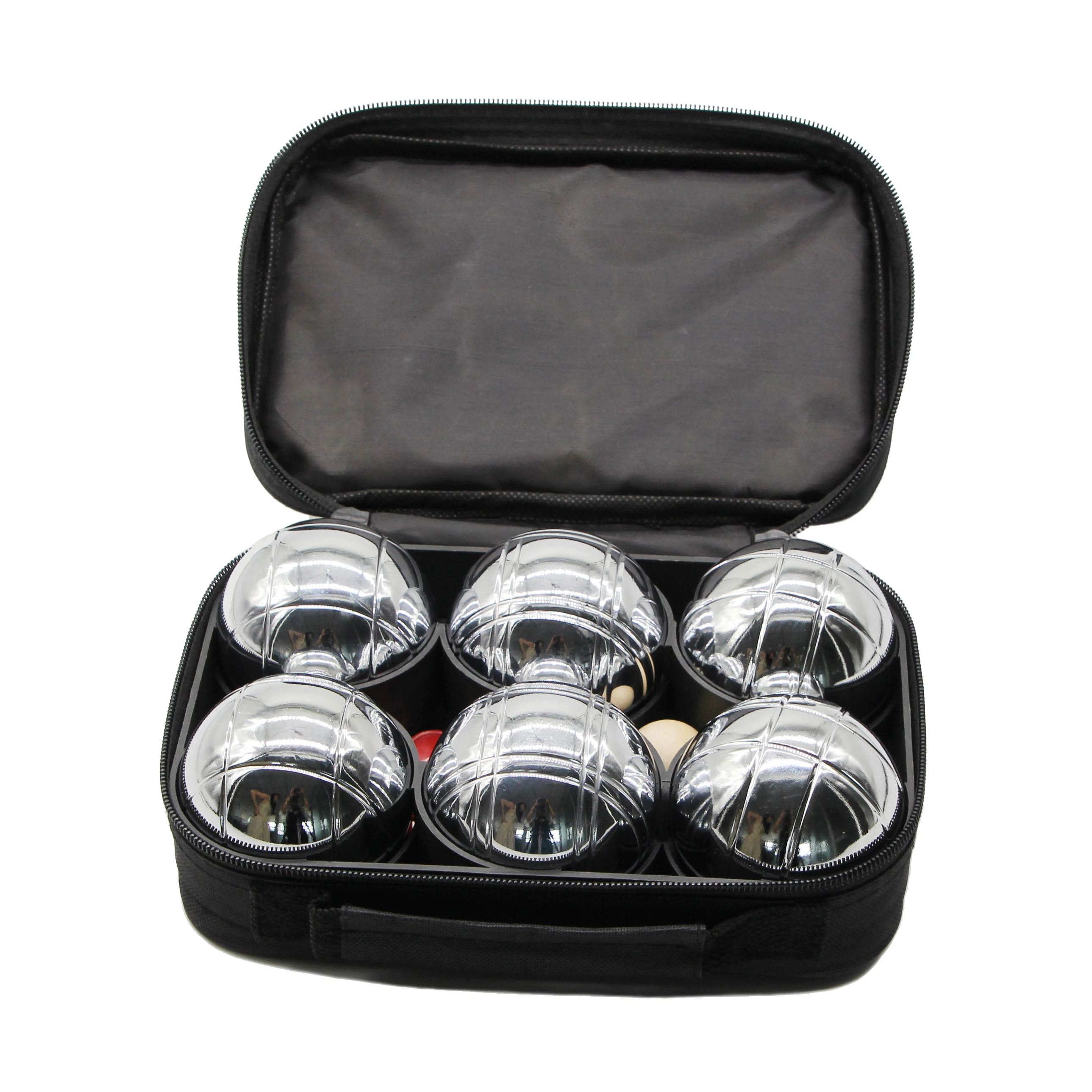 6 Piece Boules Set Lawn Games for Family