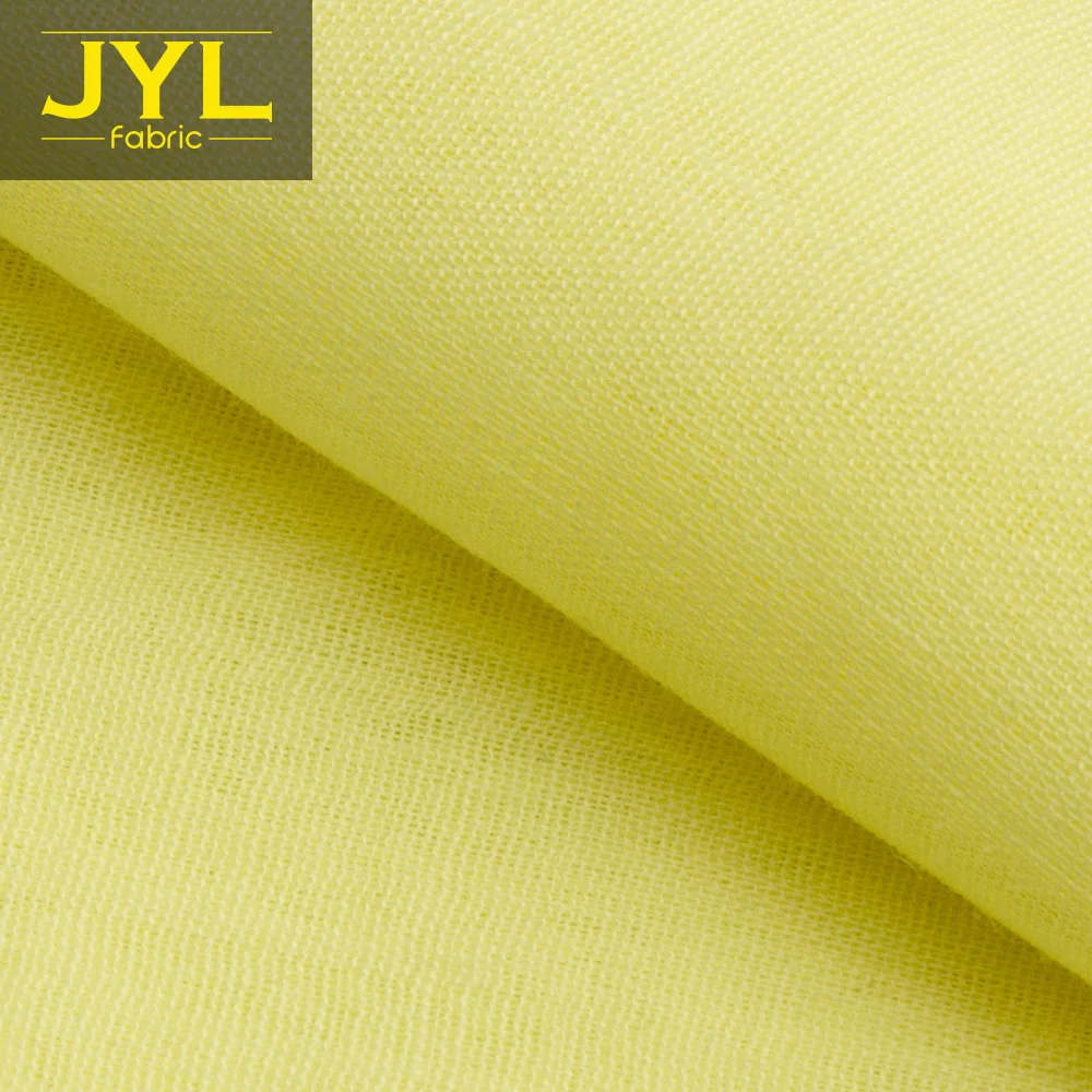 
JYL 55% ramie 45% cotton printed fabric 6080# 