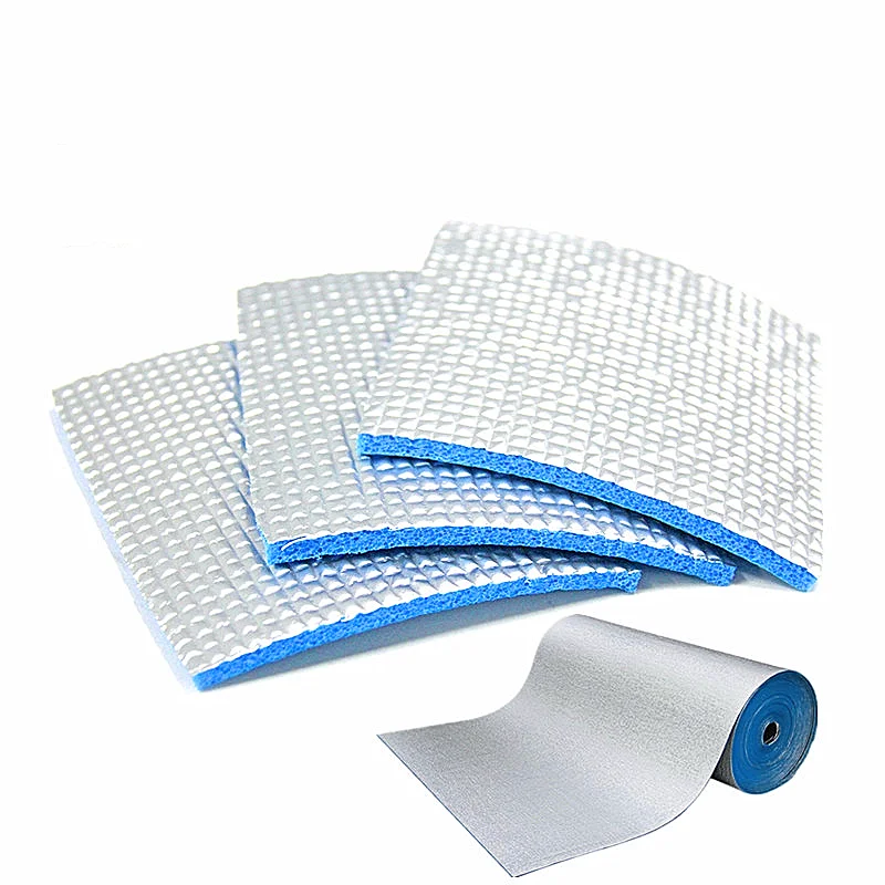 
Specialized in the production of 30 times 10mm heat insulation black XPE foam aluminum film polyethylene foam aluminum foil 