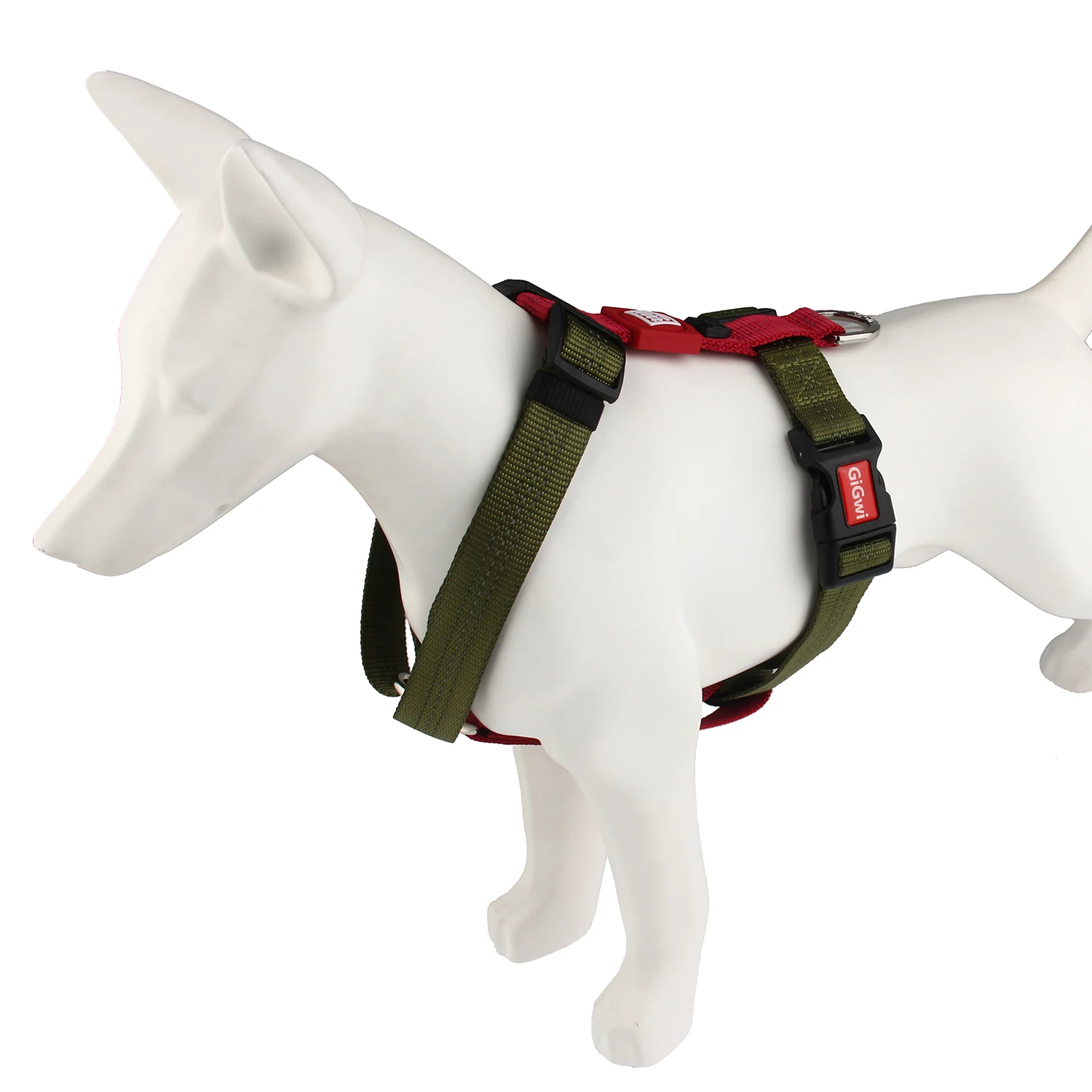 GiGwi manufacturer wholesale reflective breathable nylon adjustable big pet dog harness