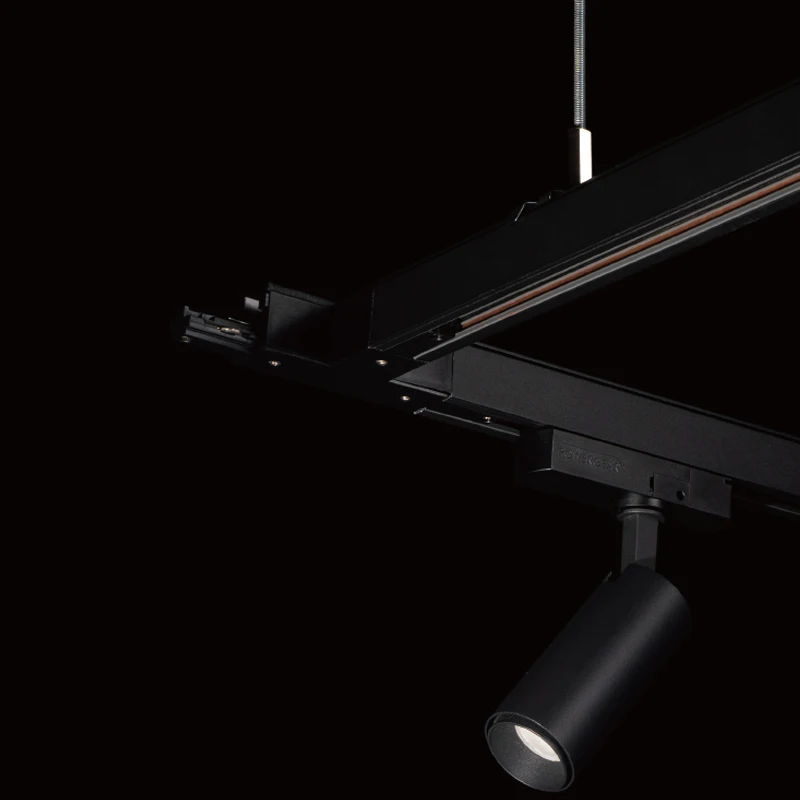 
POWERGEAR PRO-N310 Robust single circuit track system 2021 new trend aluminium high quality multi function LED track light rail 