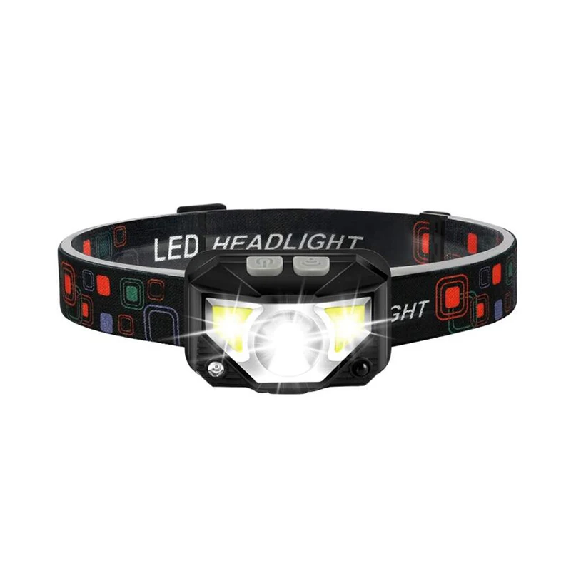 Super Bright Waterproof 1000 Lumens USB Rechargeable Head Torch 8 Modes Red LED for Camping IP65 Lithium Ion Battery