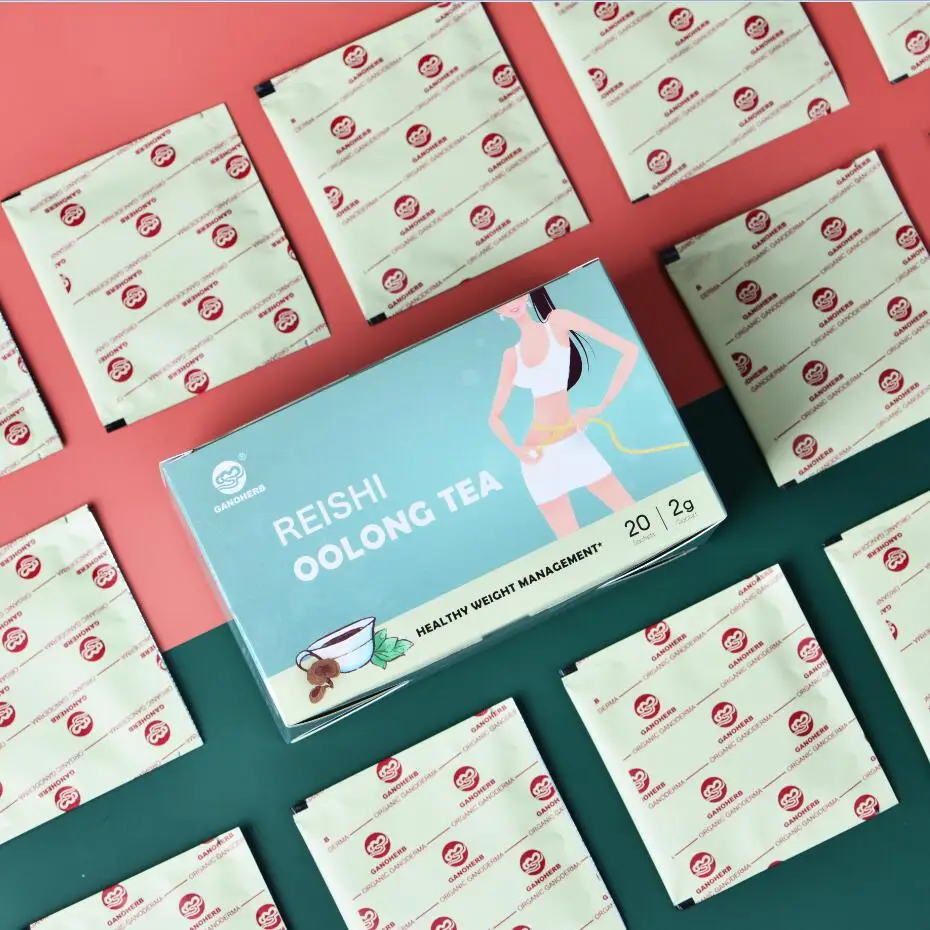 OEM Herbal Mushroom Reishi Oolong Tea for Sliming