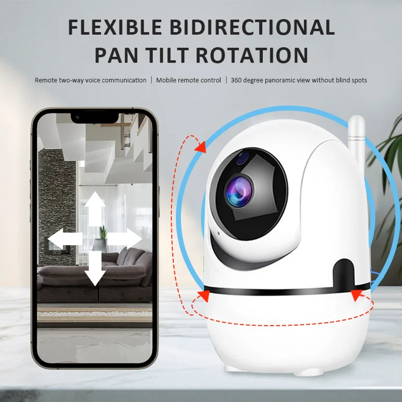 Pet home monitoring camera  wireless intelligent camera high-definition remote voice monitoring