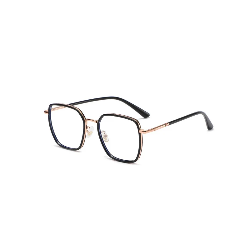 New Metal Anti-Blue Light Glasses Fashion Designer Men Women Computer Glasses Blue Light Blocking Glasses