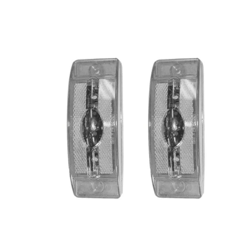 Super Bright Colorful 7 LED Side Marker Light Truck Lamp 24V 12V Universal 24months 12V-24V CN;ZHE Fortek