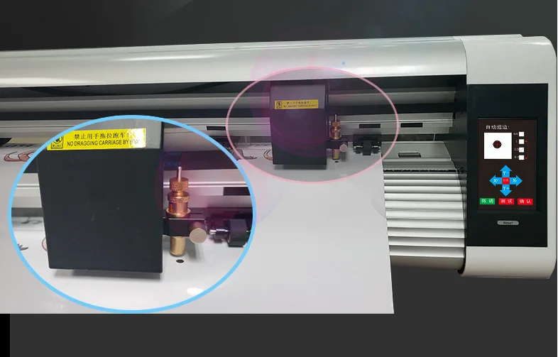 48inch ccd camera contour vinyl cutting plotter with signmaster software