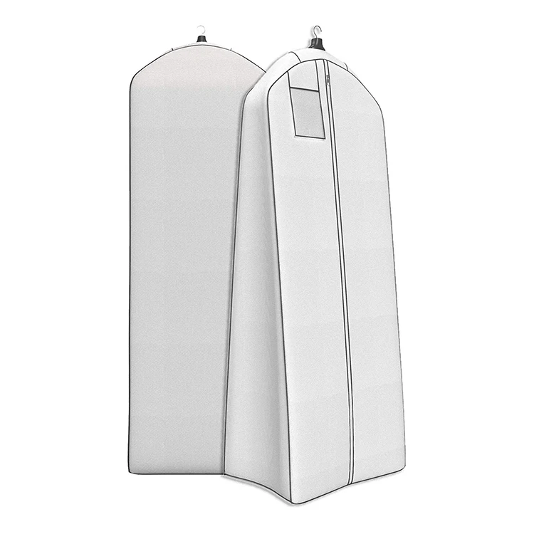 
High quality non-woven durable material wedding dress storage bags for women 
