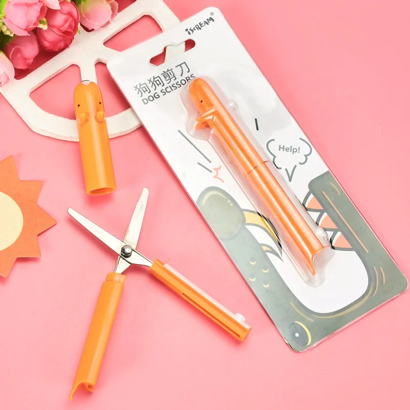 creative design student stainless steel safe craft scissors