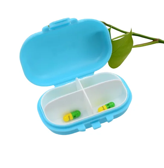 Plastic Medicine Container Holder Box Small Weekly Pill Storage Case Daily Medicine Box For Outdoor Travel