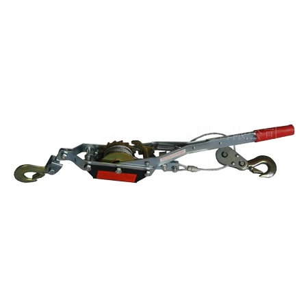 Marine Boat Hand Puller & Trailer Hand Puller With Single Gear, Single Line And Double Hook