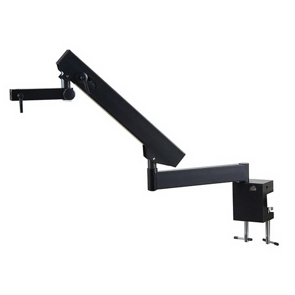 Factory Supply PCB Circuit Board Inspection Repairing Parfocal Binocular Trinocular Zoom Stereo Microscope Working Boom Stand