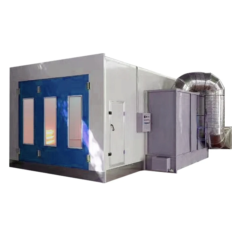 Auto body shop painting booth waterborne car spray booth vehicle baking oven with CE