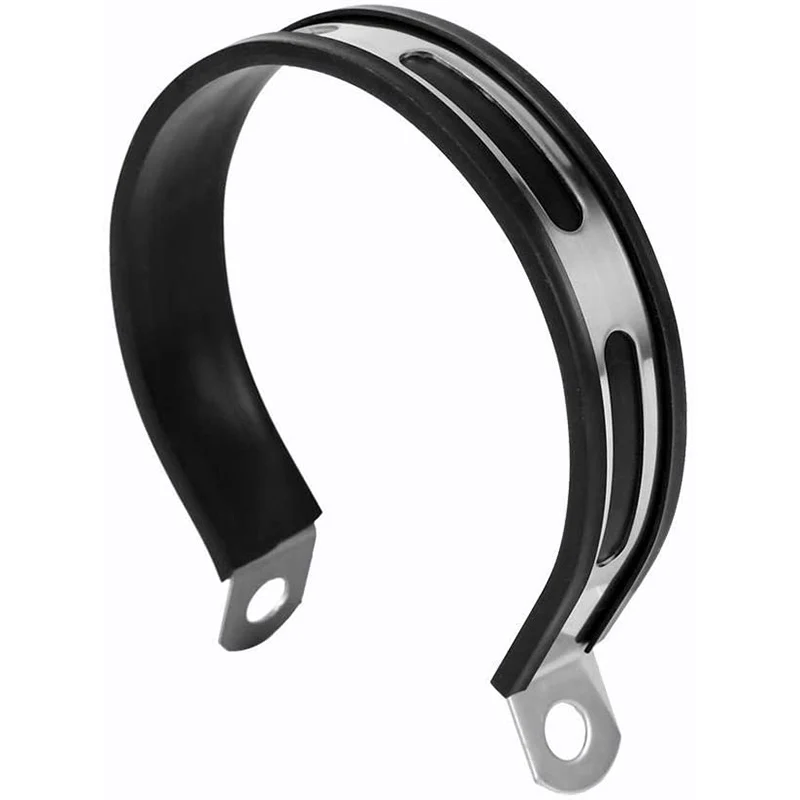 Rubber Hose Clamp,Cable Clamp,Black Conduit Clip