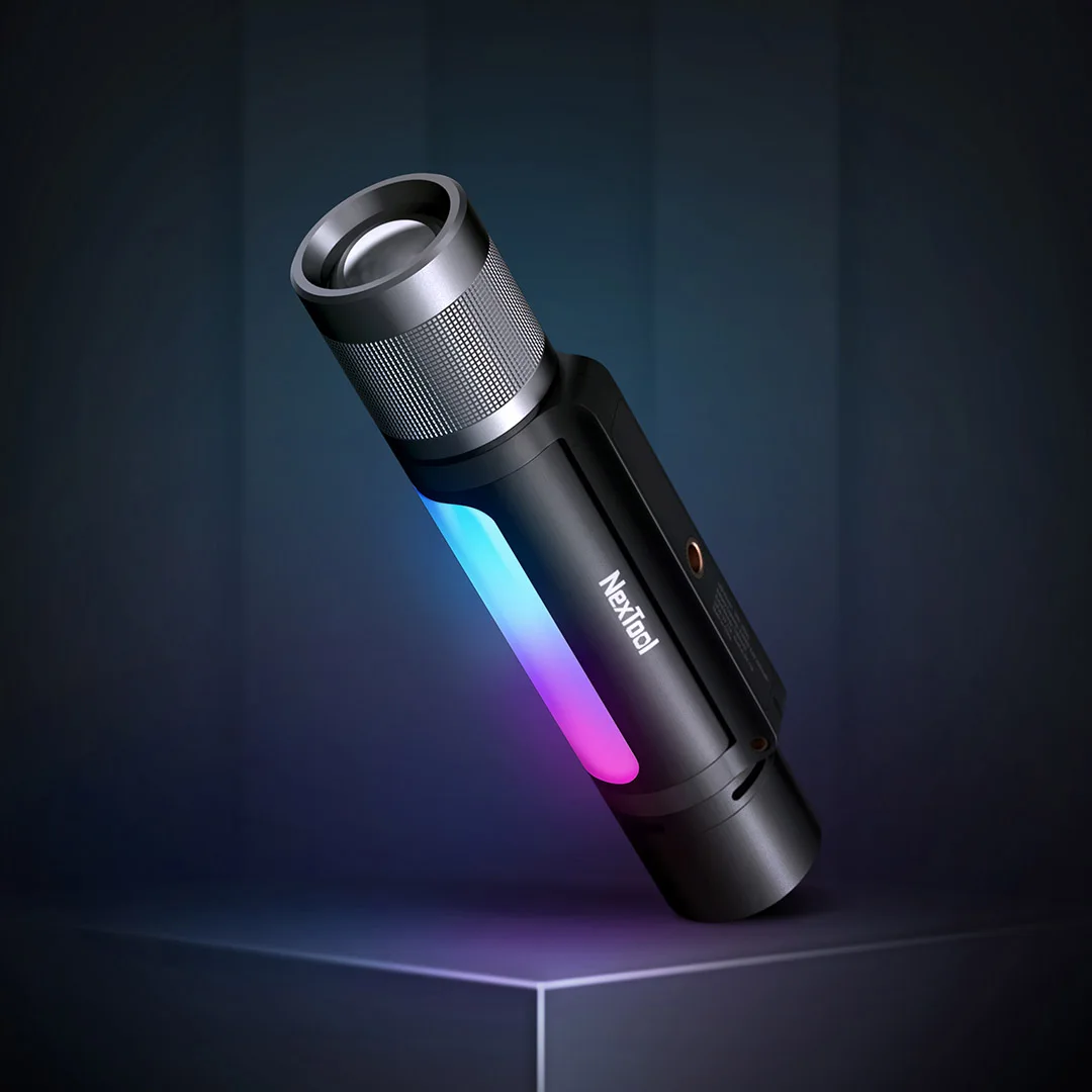 Внешний портативный музыкальный фонарик NexTool 12 в 1 Thunder