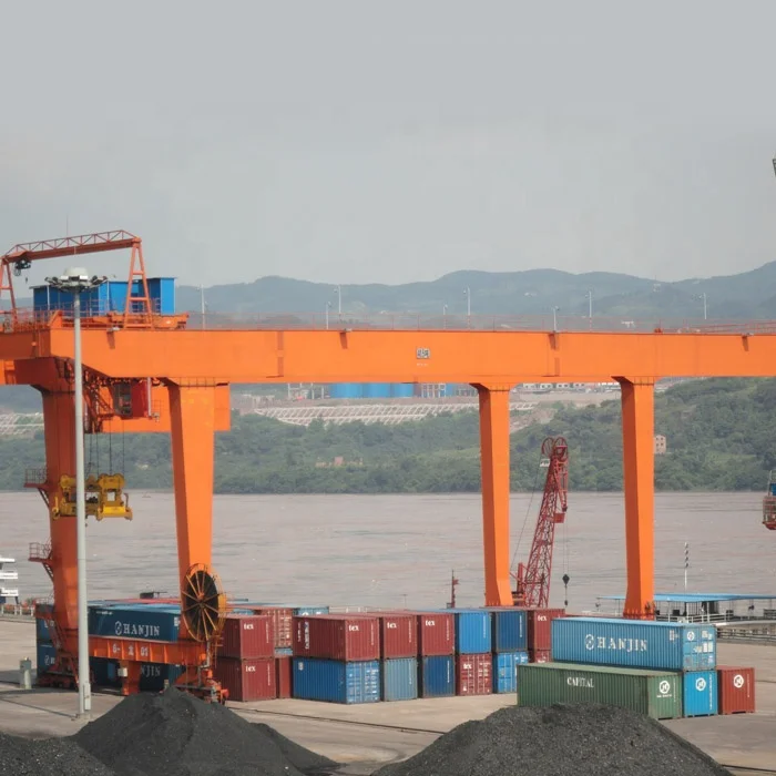 30 ton 50 ton 60 ton high performance rail mounted gantry cranes for sale