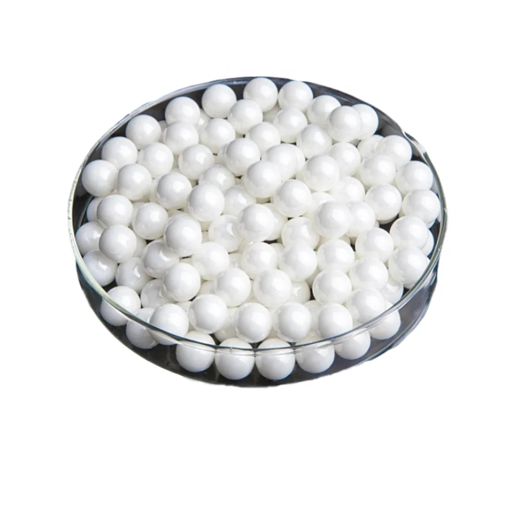 zirconia ceramic ball high quality wear resistant fine grinding high purity zirconia beads ceramic balls