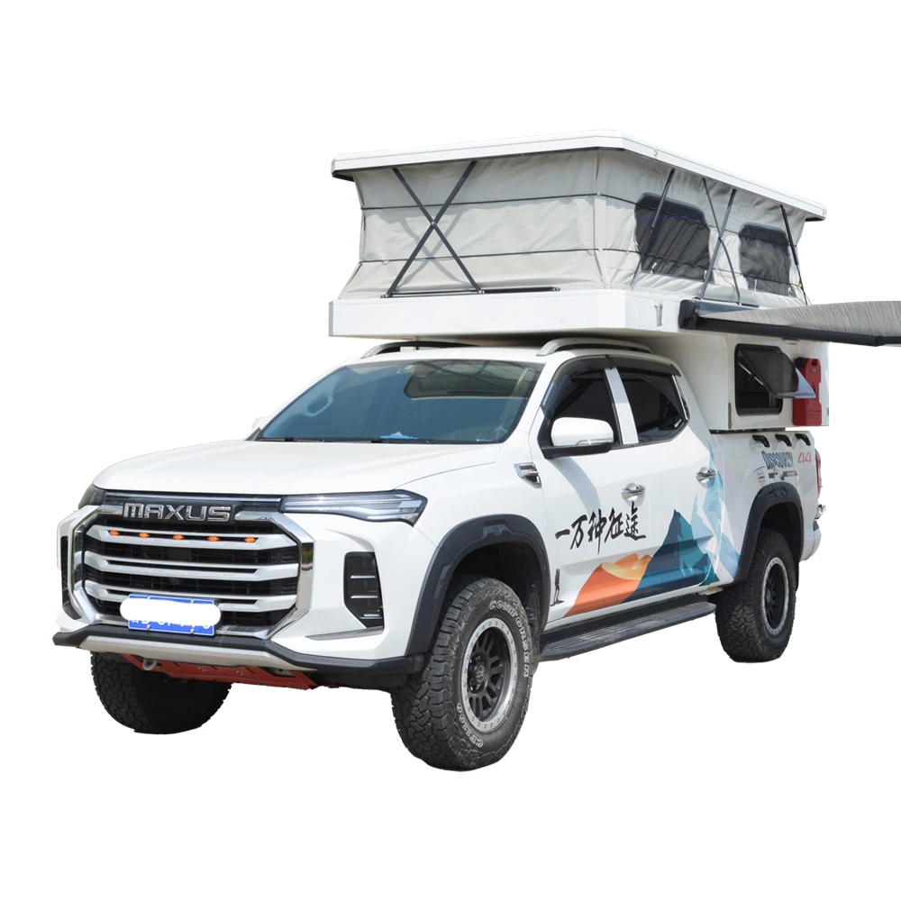 Ford Maverick Truck Cap Small Util Trailer Offroad Pick Up Slide-In Camper Van Motor Home Rv Caravan With Toilet
