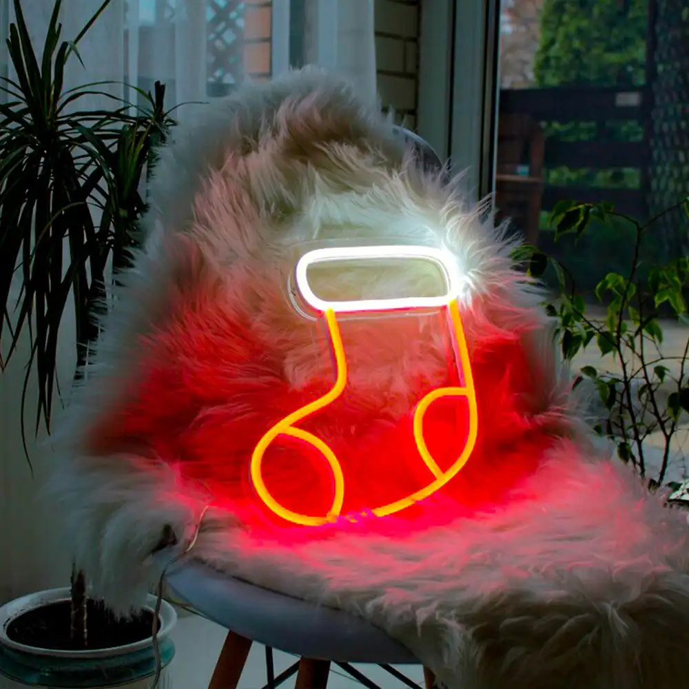 Drop shipping flex led neon lamp rgb light home decoration custom logo wholesale gift neon sign