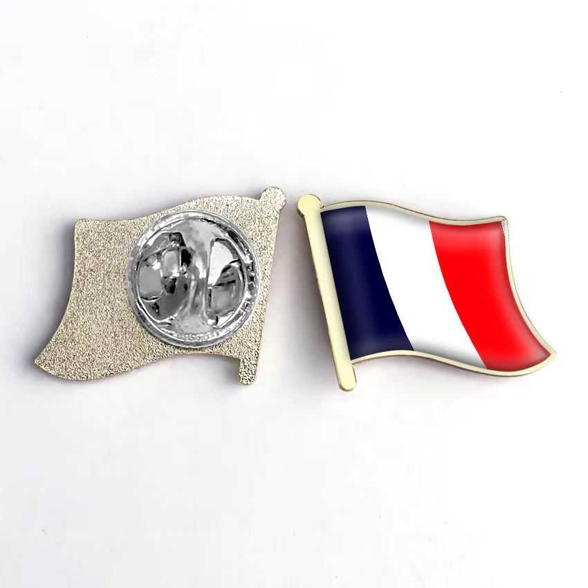 Wholesale Custom Metal Flags Lapel Pins Badge Brooch Korea Country Flag Pin