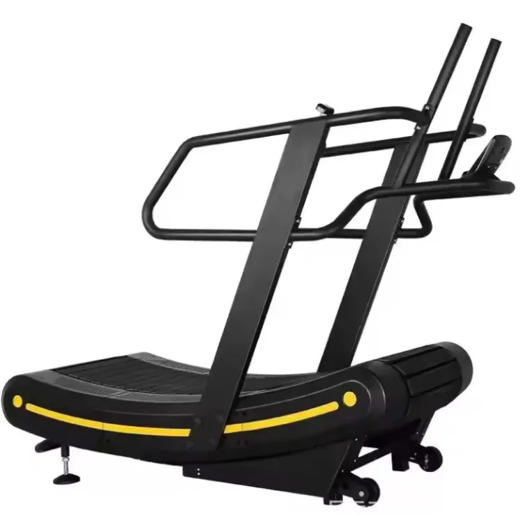 Gym Curved Treadmill Exercise With Oxygen Therapy Unpowered Treadmill