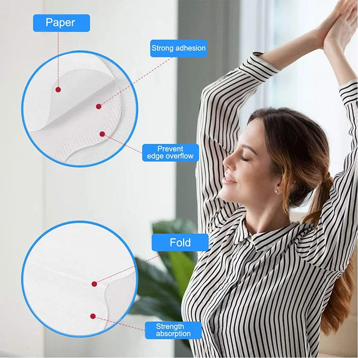 High Quality underarm sweat patch for Armpit Sweat Absorbent Underarm Sweat Pads