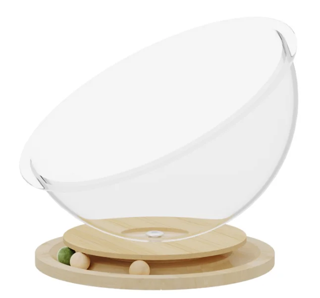 Деревянное акриловое гнездо для кошек