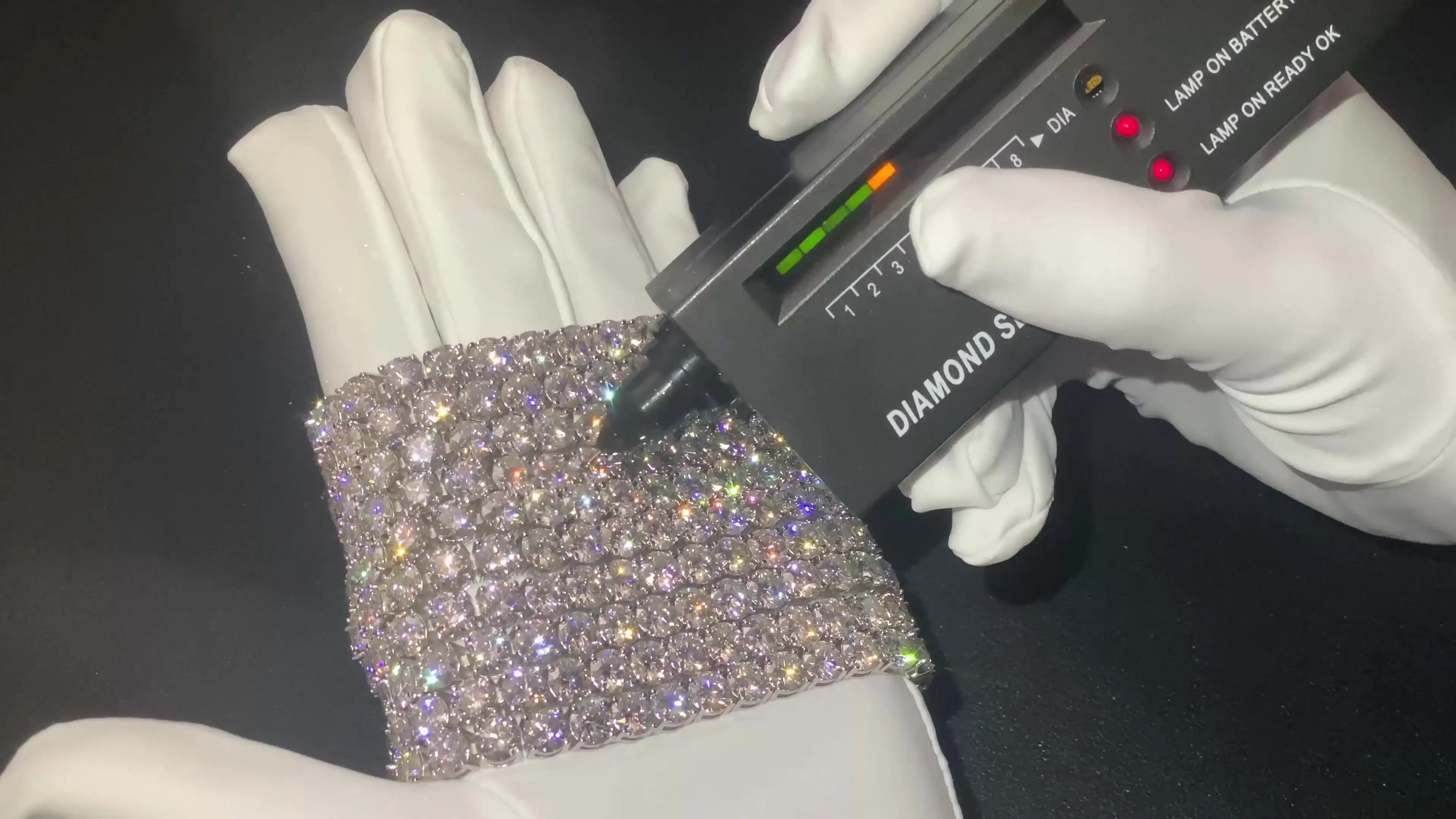 100% 925 Sterling Silver Moissanite Tennis Chain Necklace Diamond Test Passed Sparkling Fine Jewelry With GRA Certificate Chains