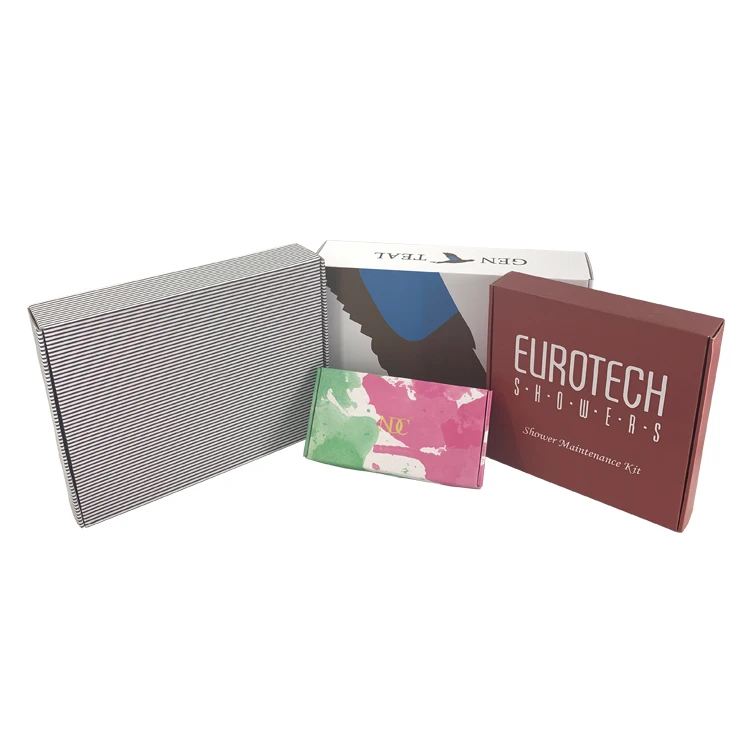 High quality enviroment wholesale custom size stronger corrugated paperboard packaging gift box for T-Shirt and Jeans