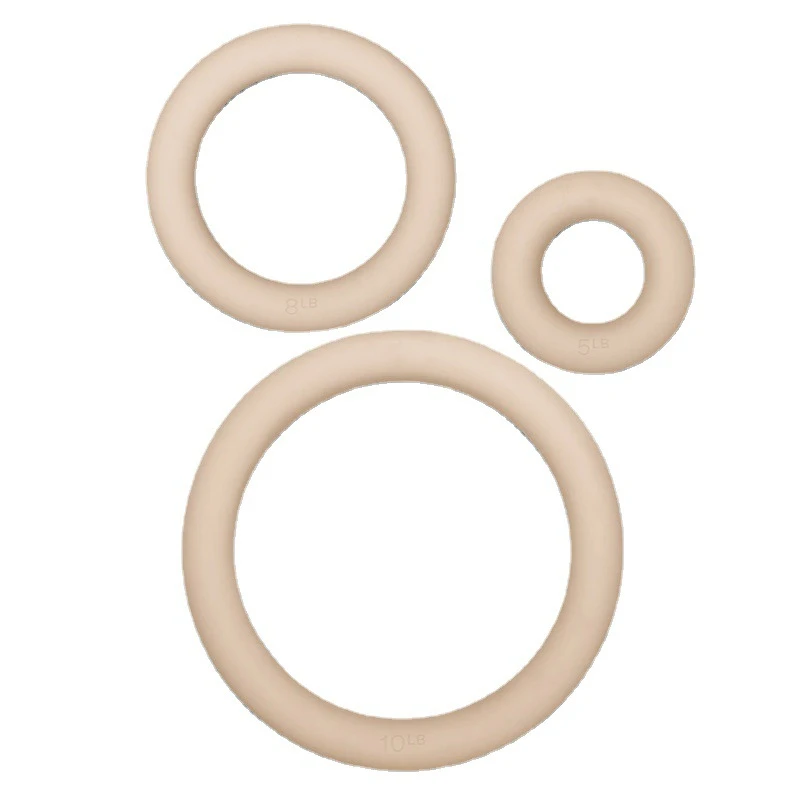 Gym Yoga Pilates Strength Training Hand Exercisers Weight Device Fitness Power Ring 10 lb Kettlebell Circle