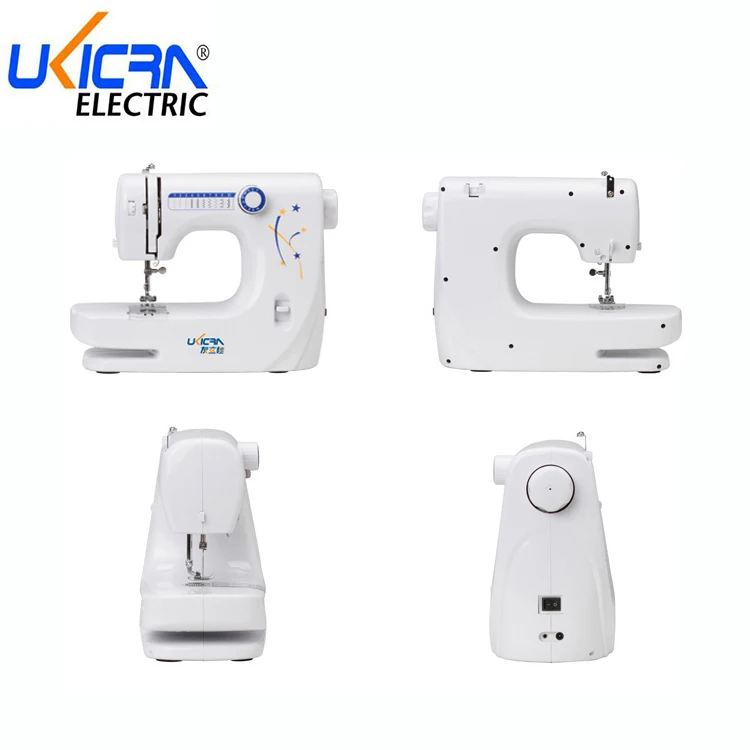 Top Quality Household 12-Stitch Overlock Buttonhole Small Electric Sewing Machine