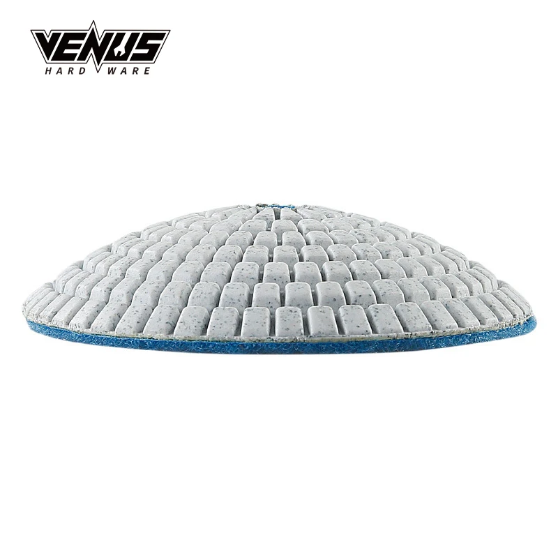 Горячая распродажа 3 в 4 дюйма Сферическая поверхность алмазный сухой шлифовальный диск полировка камня для мрамора