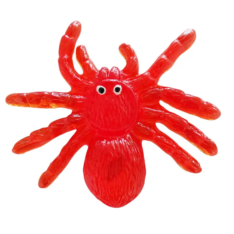 Trading toys new promotion sale TPR sticky spider squashy animal for kids